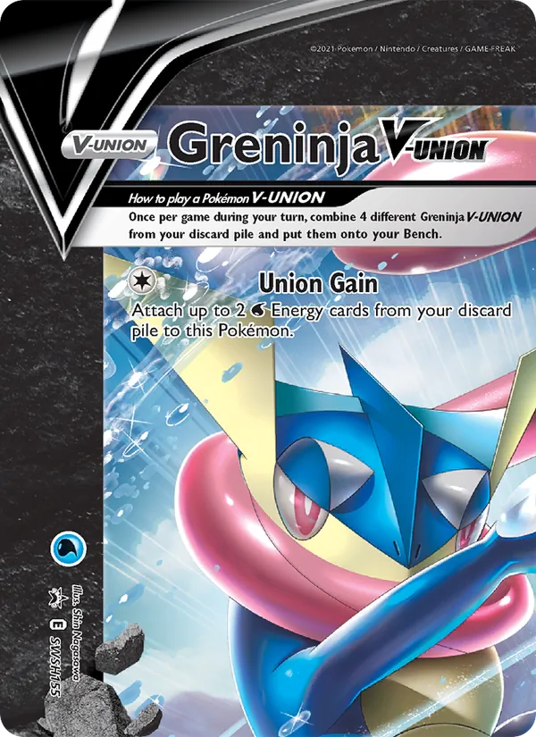 Greninja V-UNION - SWSH Black Star Promos Pokemon Card