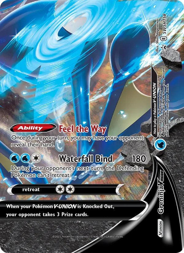Greninja V-UNION - SWSH Black Star Promos Pokemon Card