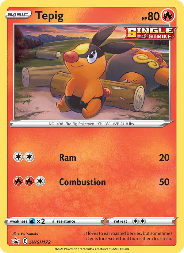Tepig - SWSH Black Star Promos Pokemon Card