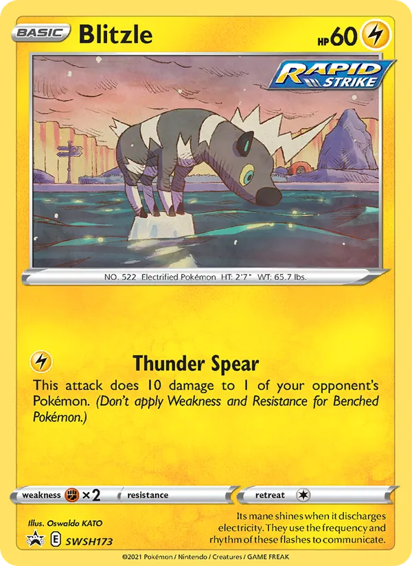Blitzle - SWSH Black Star Promos Pokemon Card