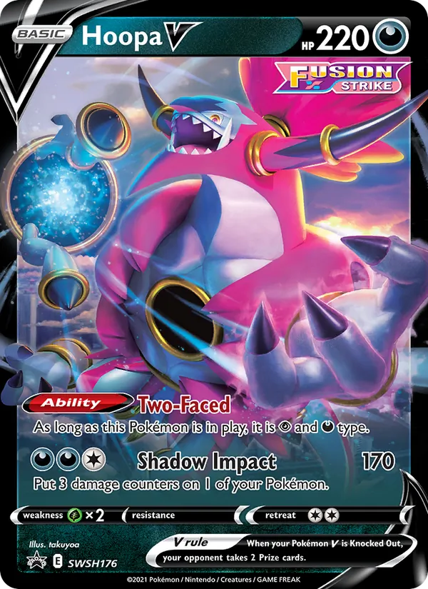 Hoopa V - SWSH Black Star Promos Pokemon Card