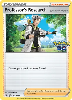 Professor's Research - SWSH Black Star Promos