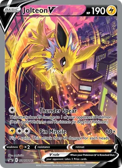 Jolteon V - SWSH Black Star Promos