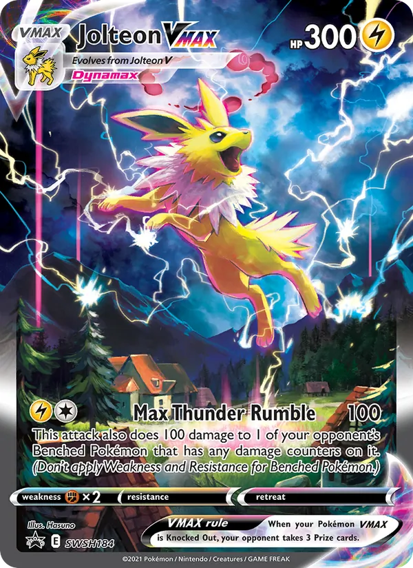 Jolteon VMAX - SWSH Black Star Promos Pokemon Card