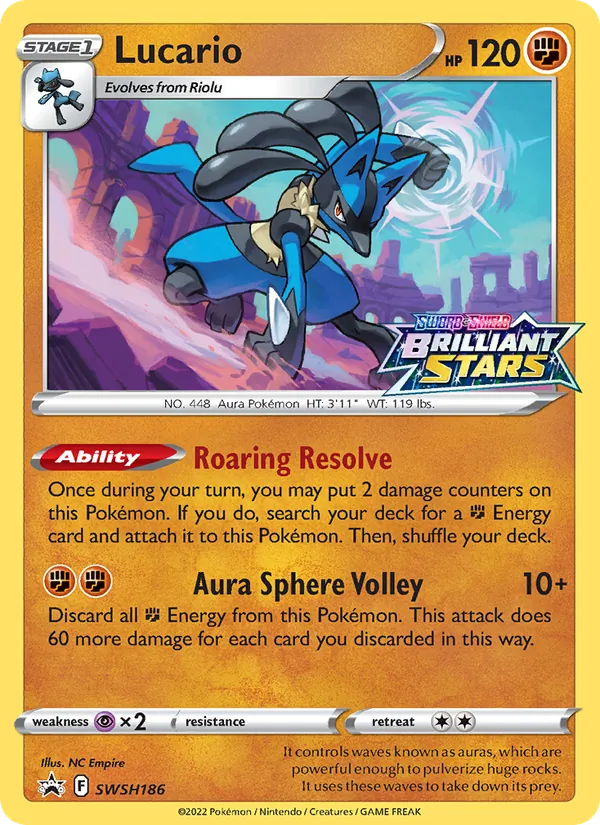 Lucario - SWSH Black Star Promos Pokemon Card