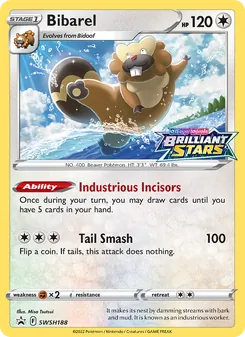 Bibarel - SWSH Black Star Promos