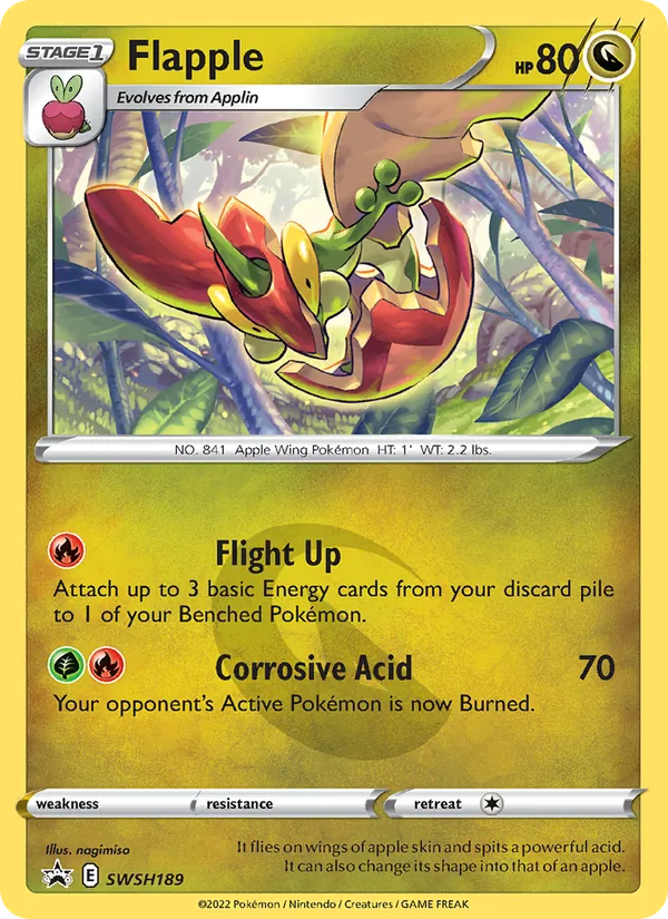 Flapple - SWSH Black Star Promos Pokemon Card