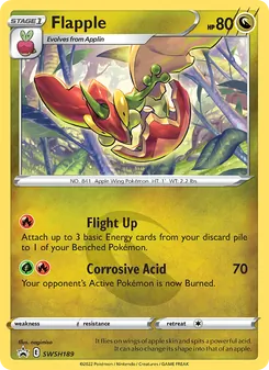 Flapple - SWSH Black Star Promos