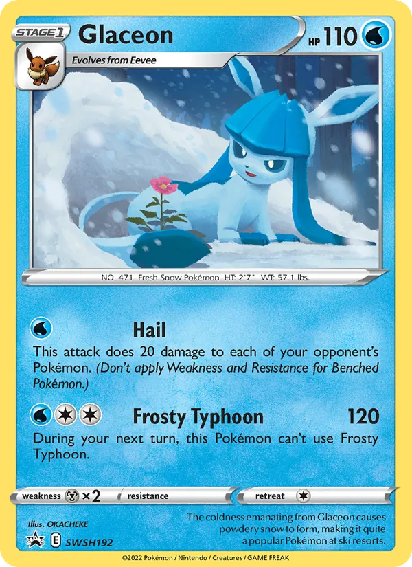 Glaceon - SWSH Black Star Promos Pokemon Card