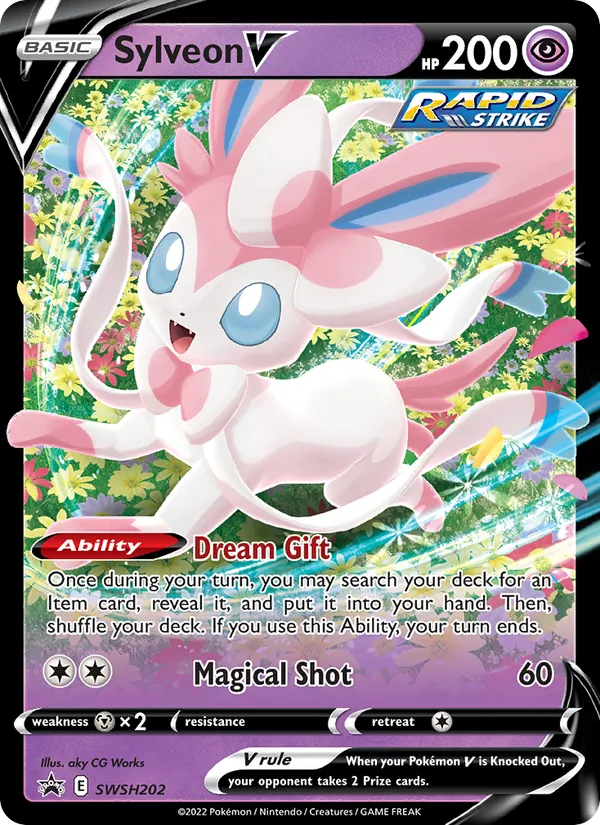 Sylveon V - SWSH Black Star Promos Pokemon Card