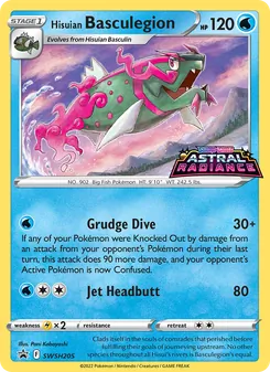 Hisuian Basculegion - SWSH Black Star Promos