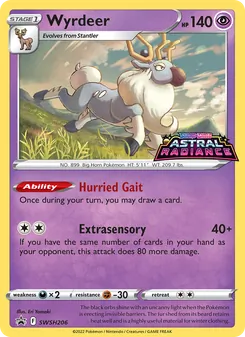 Wyrdeer - SWSH Black Star Promos