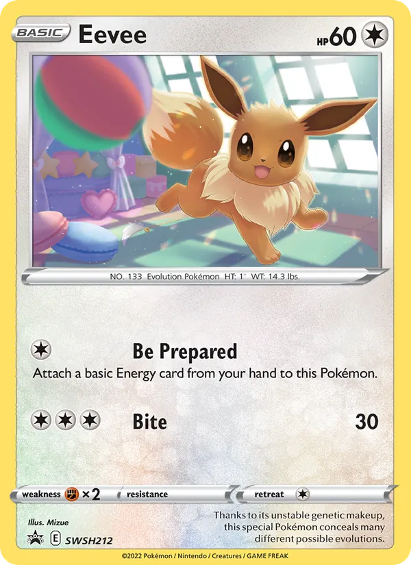 Eevee - SWSH Black Star Promos Pokemon Card