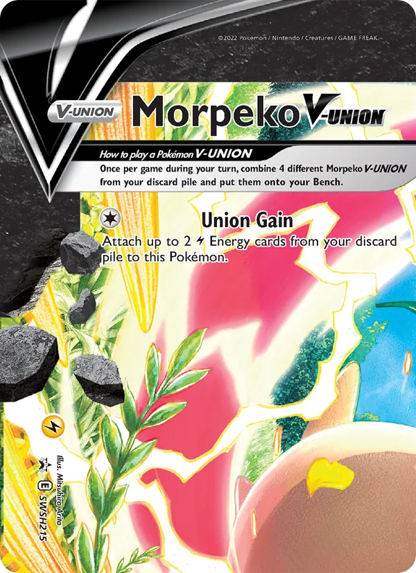 Morpeko V-UNION - SWSH Black Star Promos Pokemon Card