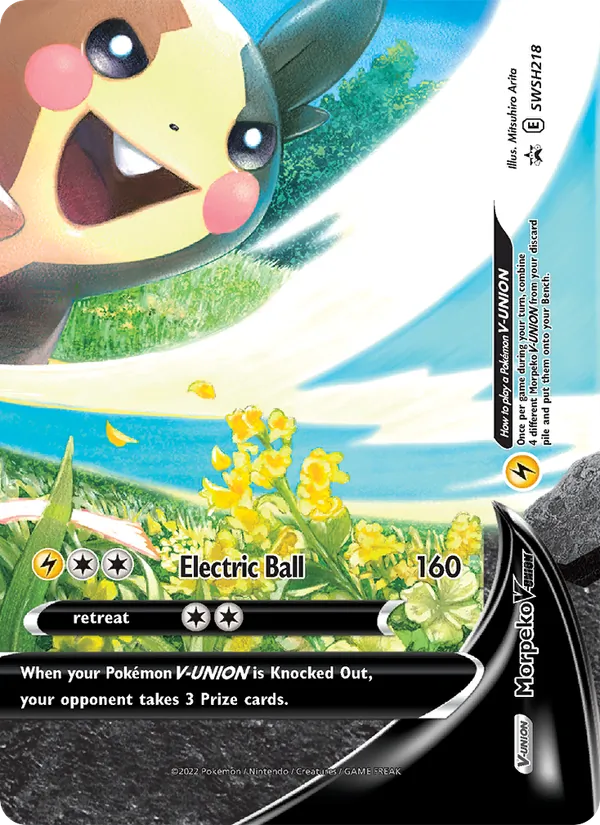Morpeko V-UNION - SWSH Black Star Promos Pokemon Card