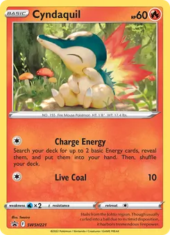 Cyndaquil - SWSH Black Star Promos