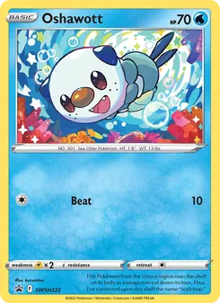 Oshawott - SWSH Black Star Promos