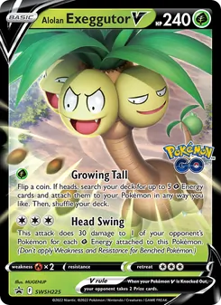 Alolan Exeggutor V - SWSH Black Star Promos
