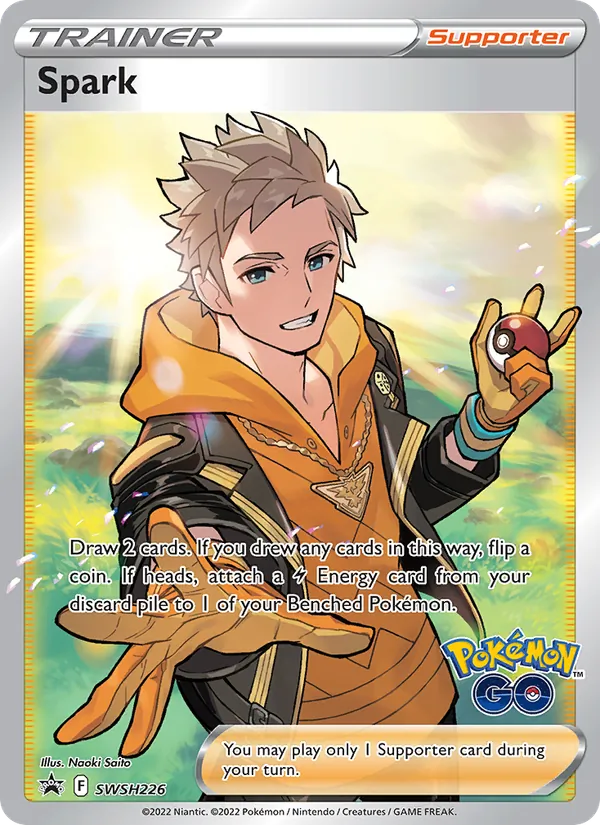 Spark - SWSH Black Star Promos Pokemon Card