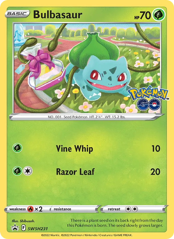 Bulbasaur - SWSH Black Star Promos Pokemon Card