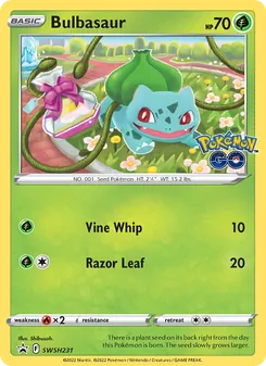Bulbasaur - SWSH Black Star Promos