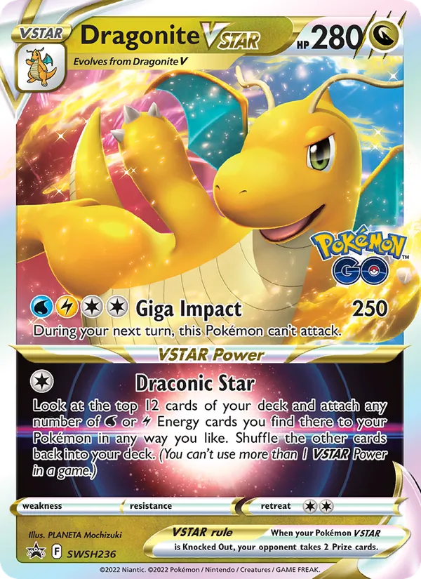 Dragonite VSTAR - SWSH Black Star Promos Pokemon Card