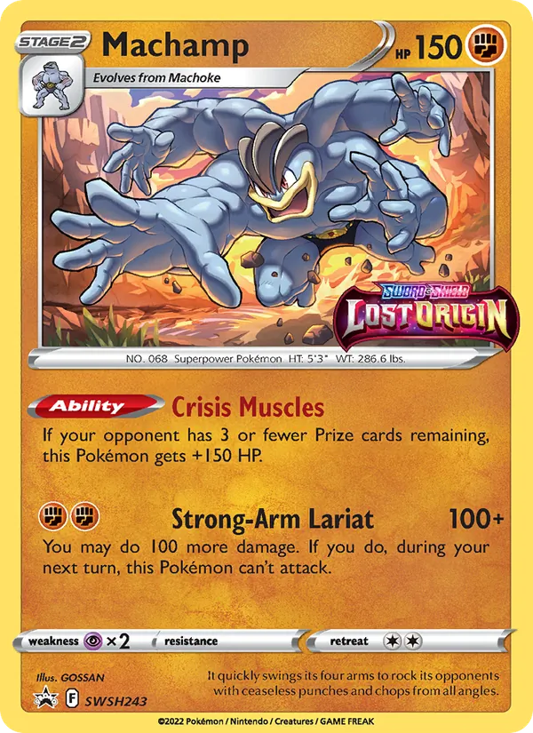 Machamp - SWSH Black Star Promos Pokemon Card