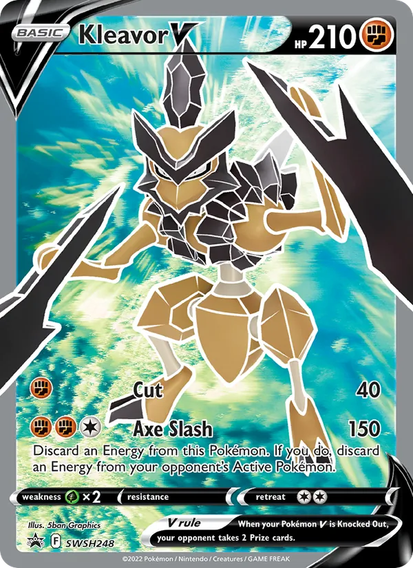 Kleavor V - SWSH Black Star Promos Pokemon Card