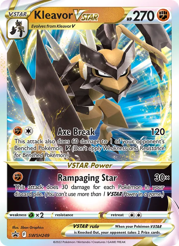 Kleavor VSTAR - SWSH Black Star Promos Pokemon Card