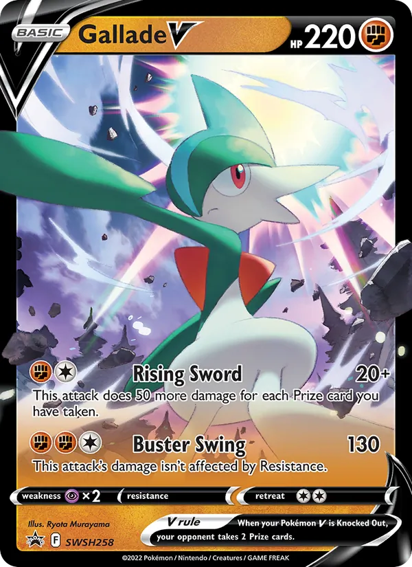 Gallade V - SWSH Black Star Promos Pokemon Card