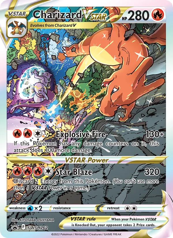Charizard VSTAR - SWSH Black Star Promos Pokemon Card