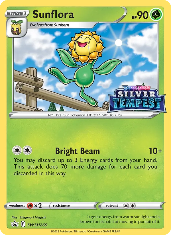 Sunflora - SWSH Black Star Promos Pokemon Card