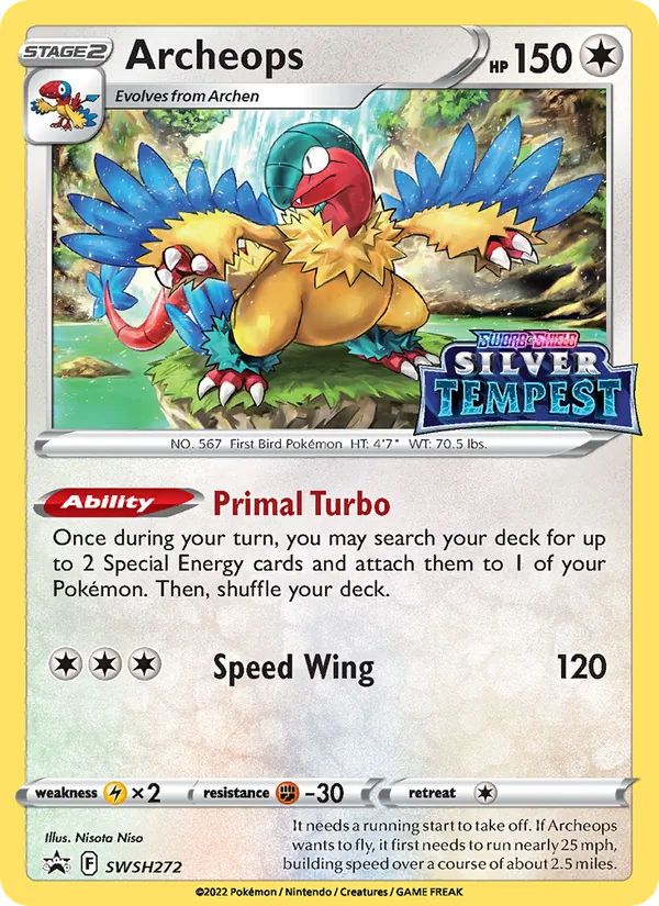 Archeops - SWSH Black Star Promos Pokemon Card
