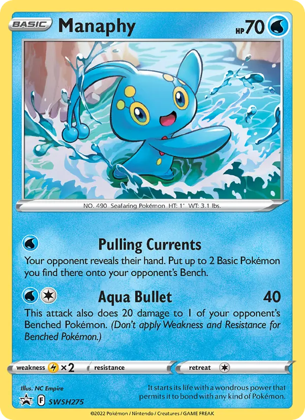 Manaphy - SWSH Black Star Promos Pokemon Card