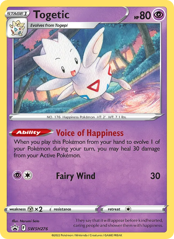 Togetic - SWSH Black Star Promos Pokemon Card