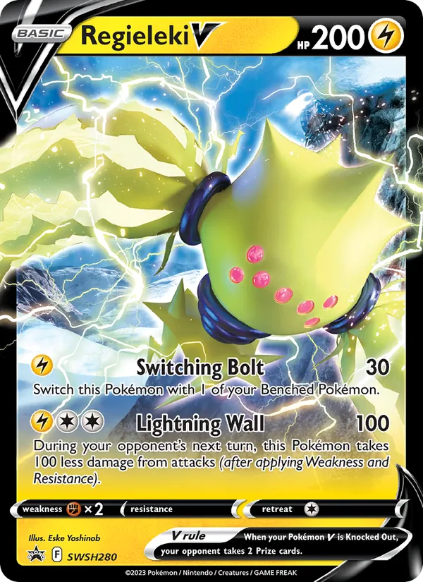 Regieleki V - SWSH Black Star Promos Pokemon Card