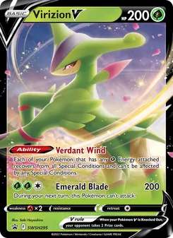 Virizion V - SWSH Black Star Promos