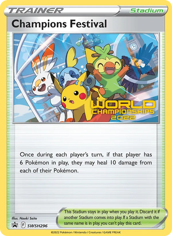 Champions Festival - SWSH Black Star Promos Pokemon Card