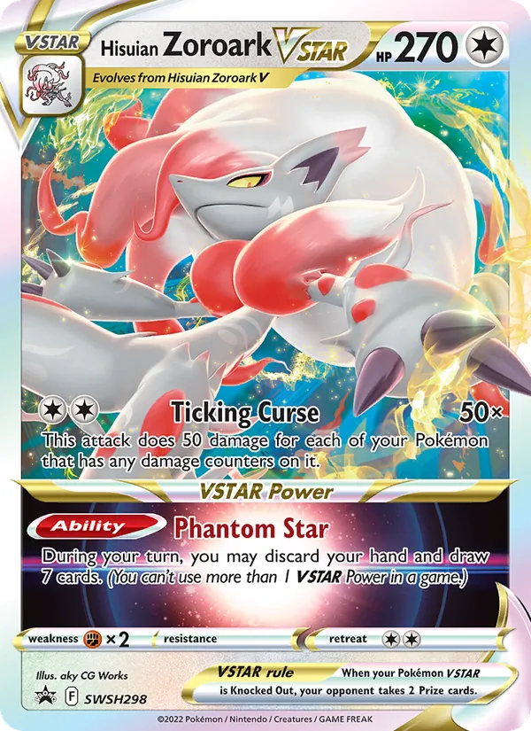 Hisuian Zoroark VSTAR - SWSH Black Star Promos Pokemon Card