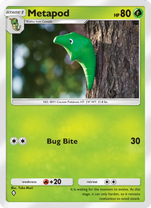 Metapod - Genetic Apex Pokemon Card