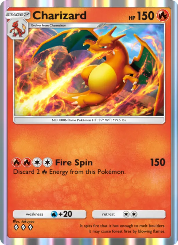 Charizard - Genetic Apex Pokemon Card