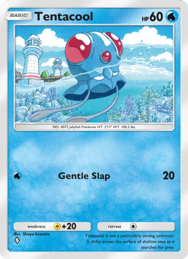 Tentacool - Genetic Apex Pokemon Card