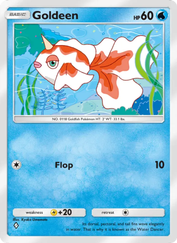Goldeen - Genetic Apex Pokemon Card