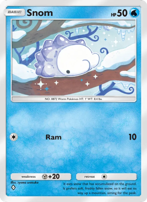 Snom - Genetic Apex Pokemon Card