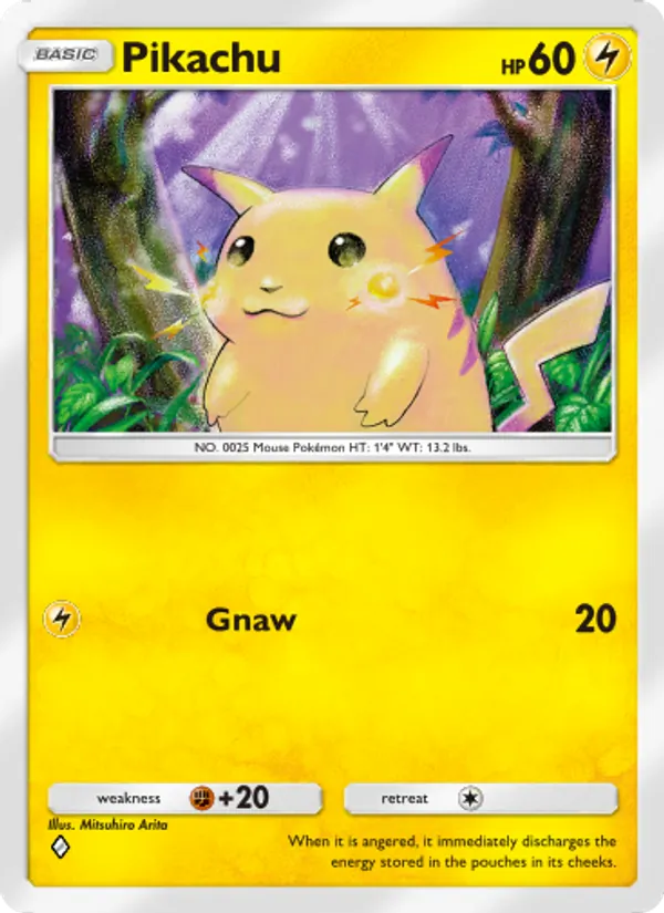Pikachu - Genetic Apex Pokemon Card