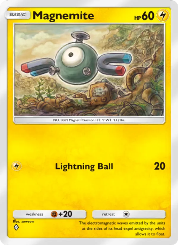 Magnemite - Genetic Apex Pokemon Card