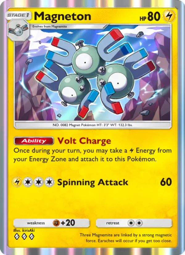 Magneton - Genetic Apex Pokemon Card