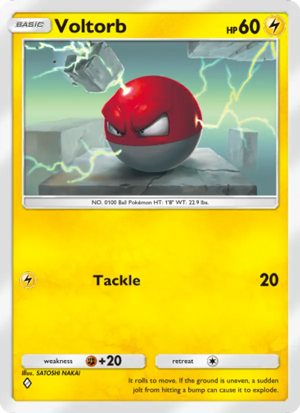 Voltorb - Genetic Apex Pokemon Card