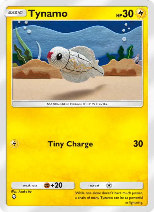 Tynamo - Genetic Apex Pokemon Card