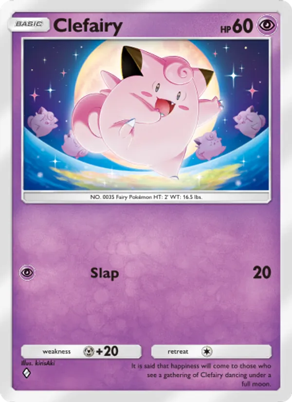 Clefairy - Genetic Apex Pokemon Card